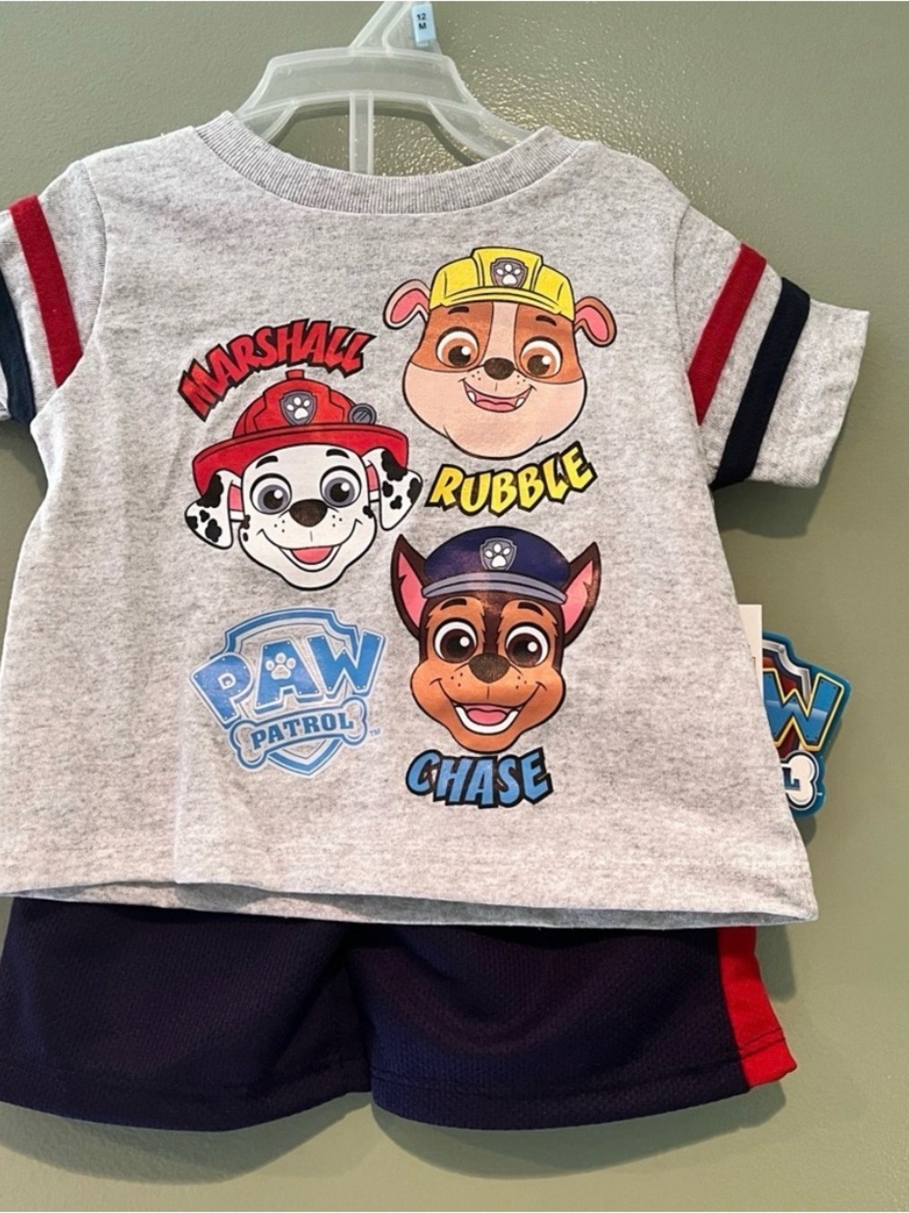 Paw Patrol Kids 2-Piece Summer Outfit